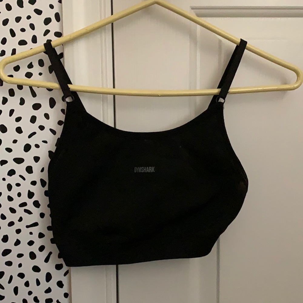 Gymshark Black Seamless Sports Bra